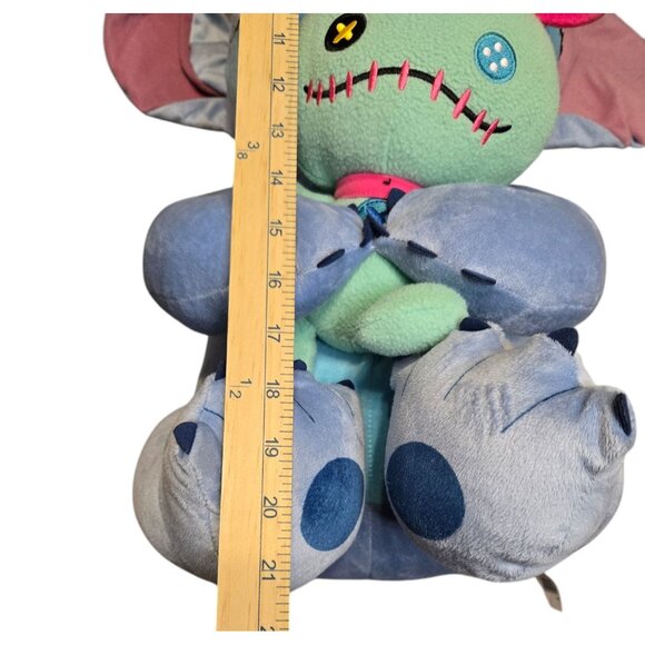 Disney Lilo & Stitch 23" Plush Stitch Hugging Scrump Doll Stuffed Toy - Picture 9 of 9